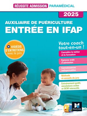 cover image of Réussite admission Entrée en IFAP--Auxiliaire de puériculture 2025